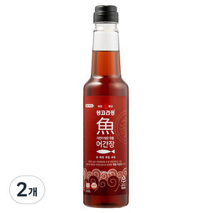 몽고식품 몽고 어간장, 2개, 580ml