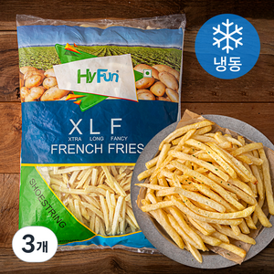 하이펀 XLF 슈스트링 감자 (냉동), 2kg, 3개