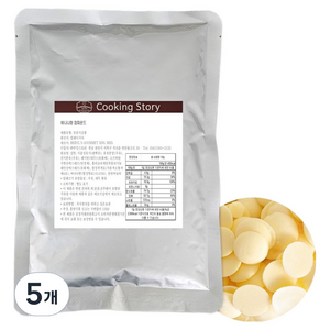쿠킹스토리 베릴스 바나나향 코팅초콜릿, 100g, 5개