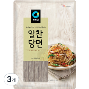 청정원 알찬당면, 3개, 1kg