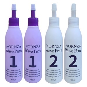 노른자 웨이브펌 파마약 모든모발용 1제 150ml + 2제 150ml 세트, 2개