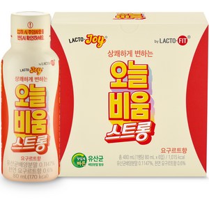 락토조이 오늘비움 스트롱 요구르트맛, 480ml, 1개