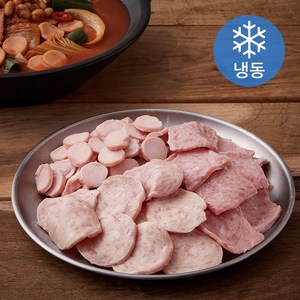 웰쿠스 부대찌개 모듬햄 (냉동), 1kg, 1개