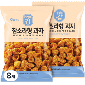 청우 참소라형 과자, 120g, 8개