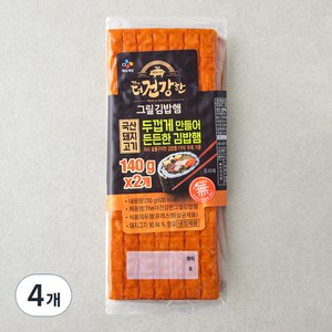 더건강한 그릴김밥햄, 280g, 4개