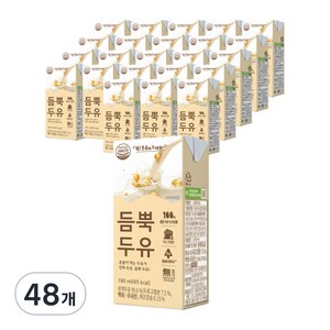 흔들어 먹는 듬뿍두유, 190ml, 48개