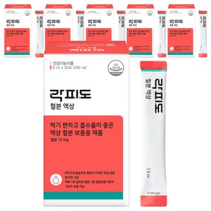 락피도 철분 액상, 240ml, 6개