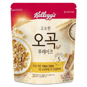 켈로그 오곡 푸레이크 시리얼, 1.2kg, 1개