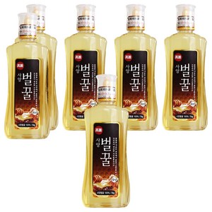 고려 사양 벌꿀, 1kg, 6개
