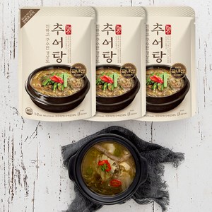 청조푸드 가마솥 진하고 구수한 경상도 추어탕 냉장, 500g, 3개