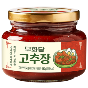 무화당 저당 고추장, 250g, 1개