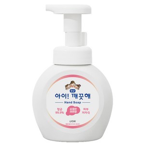 아이깨끗해 향균 폼 핸드솝 상큼한 레몬향, 250ml, 1개