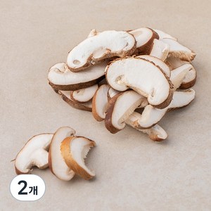 국내산 슬라이스 생표고, 150g, 2개