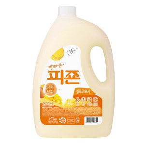 피죤 레귤러 섬유유연제 옐로미모사향 본품, 2.5L, 1개