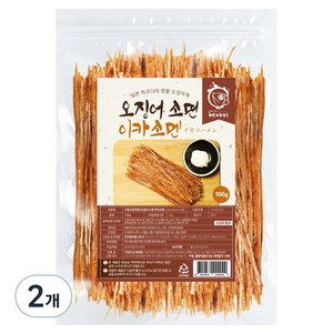 해야미 이카소멘 오징어소면, 100g, 2개