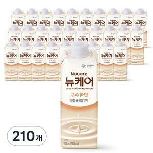 뉴케어 구수한맛 완전균형영양식, 200ml, 210개