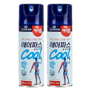 해피홈 에어파스쿨 에어로솔 200ml, 1개입, 2개