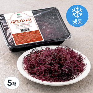 산골어부 세모가사리 (냉동), 70g, 5개