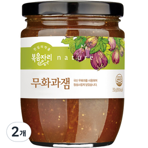 복음자리 무화과잼, 350g, 2개