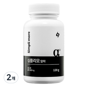 심플리케어 심플리모 알파, 120g, 2개