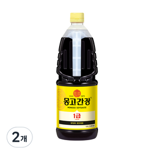 몽고간장 1급, 1.8L, 2개