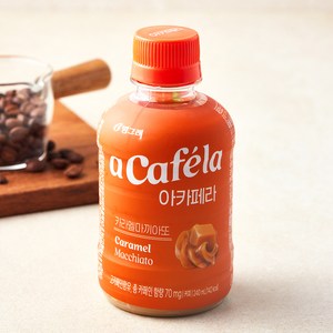 빙그레 아카페라 카라멜마끼아또, 240ml, 1개