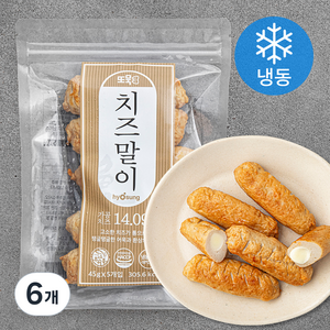 효성어묵 또묵 치즈말이 어묵 (냉동), 225g, 6개