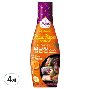 티아시아키친 월남쌈 소스, 4개, 285g