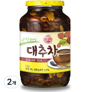 오뚜기 대추차, 1kg, 1개입, 2개