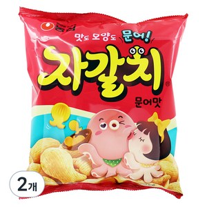 자갈치 문어맛 과자, 174g, 2개