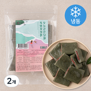 더바른 쑥팥앙꼬절편 (냉동), 500g, 2개