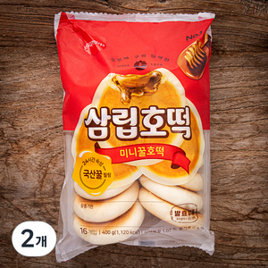 삼립 미니 꿀호떡, 400g, 2개