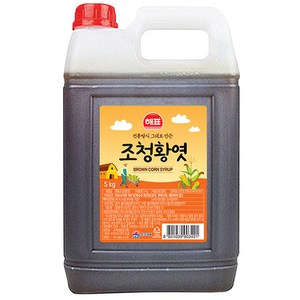 사조해표 조청 황엿, 5kg, 1개