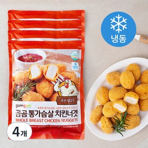 곰곰 통가슴살치킨너겟, 1kg, 4개