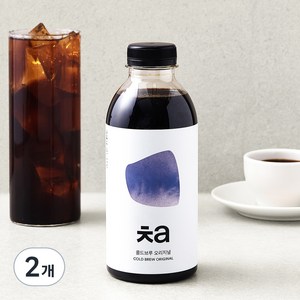 카페차 콜드브루 원액, 500ml, 2개