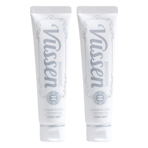 뷰센 뉴 에이치 치약 시트러스민트향, 120g, 2개