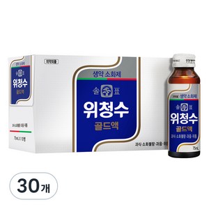 솔표 위청수 골드액, 75ml, 30개