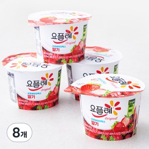 요플레 오리지널, 180g, 8개