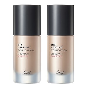 fmgt 잉크래스팅 리퀴드 파운데이션 슬림핏 이엑스 30ml, V203 내추럴베이지, 2개