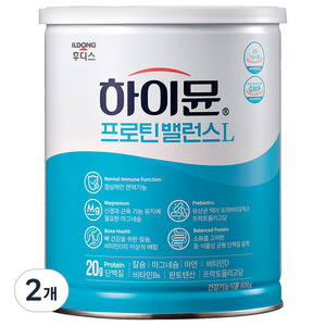 하이뮨 프로틴 밸런스 L 캔, 608g, 2개