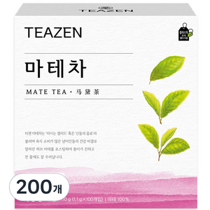 티젠 로스트 마테차, 1.1g, 100개입, 2개