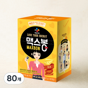 CJ제일제당 맥스봉치즈, 27g, 80개