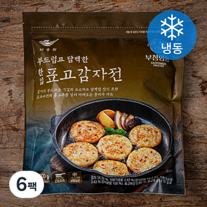 부침명장 사옹원 한입 표고감자전 (냉동), 300g, 6팩