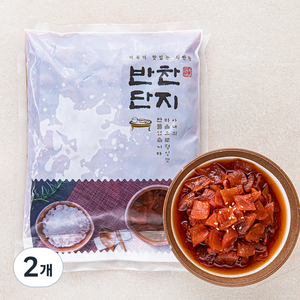 반찬단지 오복채, 1kg, 2개