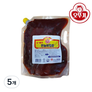 오뚜기 오쉐프 만능비빔장, 5개, 2kg