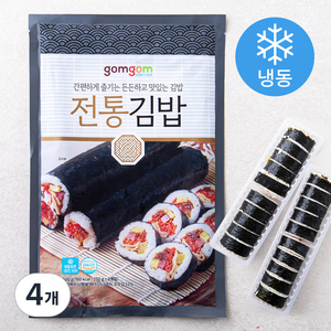 곰곰 전통김밥, 500g, 4개