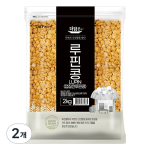 더담은 루핀콩, 2kg, 2개