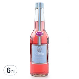 엘릭시아 블랙커런트맛 탄산음료, 330ml, 6개