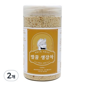 차합시다 양평 수제 벌꿀 생강차, 340g, 1개입, 2개