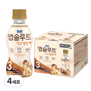 매일유업 앱솔루트 명작 2FL 액상 분유 3단계 240ml x 6입 + 니플 세트, 24개